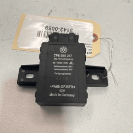 2011 VOLKSWAGEN TOUAREG HYBRID SEAT BACKREST RELEASE CONTROL MODULE OEM