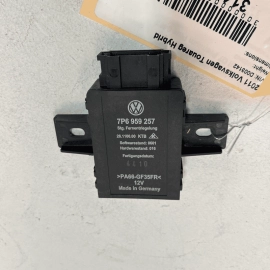 2011 VOLKSWAGEN TOUAREG HYBRID SEAT BACKREST RELEASE CONTROL MODULE OEM