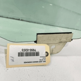 2011-2021 JEEP GRAND CHEROKEE FRONT RIGHT PASSENGER DOOR WINDOW GLASS OEM