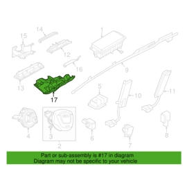 Dash Dashboard Left Or Driver Side Lower Knee Cover Trim Audi A6 2012-2018 