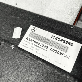 2007-2013 MERCEDES-BENZ S550 TRUNK COMPARTMENT FLOOR LINING TRIM COVER OEM 2007-2013 MERCEDES-BENZ S550 TRUNK COMPARTMENT FLOOR LINING TRIM COVER OEM