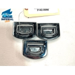 2004 - 2017 VOLKSWAGEN TOUAREG CARGO TIE DOWN HOOK SET OF 3 PCS GENUINE OEM