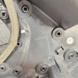 2011-2014 Volkswagen VW Touareg Rear Left Driver Door Panel Cover Trim OEM  2011-2014 Volkswagen VW Touareg Rear Left Driver Door Panel Cover Trim OEM