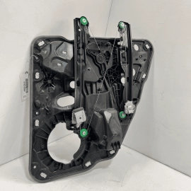 VOLKSWAGEN TOUAREG REAR LEFT DOOR WINDOW REGULATOR & CARRIER OEM 2011 - 201