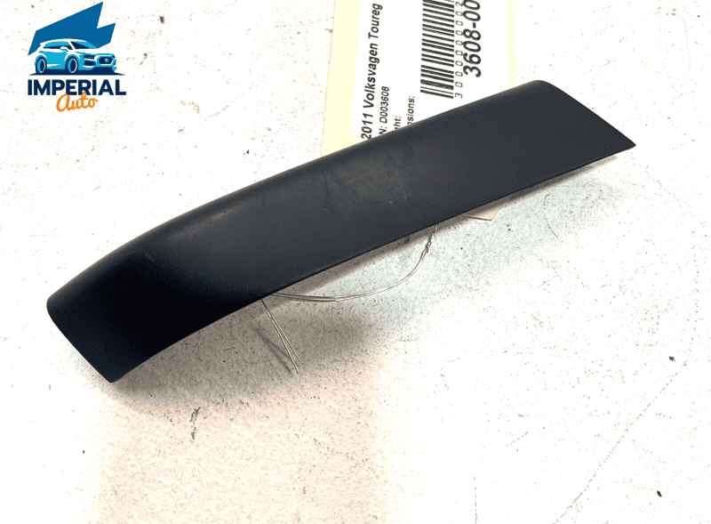 !SCRTACHED 2011-2017 VOLKSWAGEN TOUAREG REAR DRIVER SIDE DOOR HANDLE TRIM O