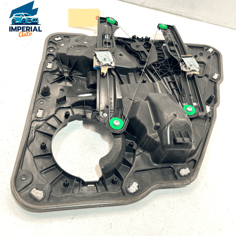2011-2017 VOLKSWAGEN TOUAREG REAR LEFT DRIVER SIDE WINDOW REGULATOR w/ PANE