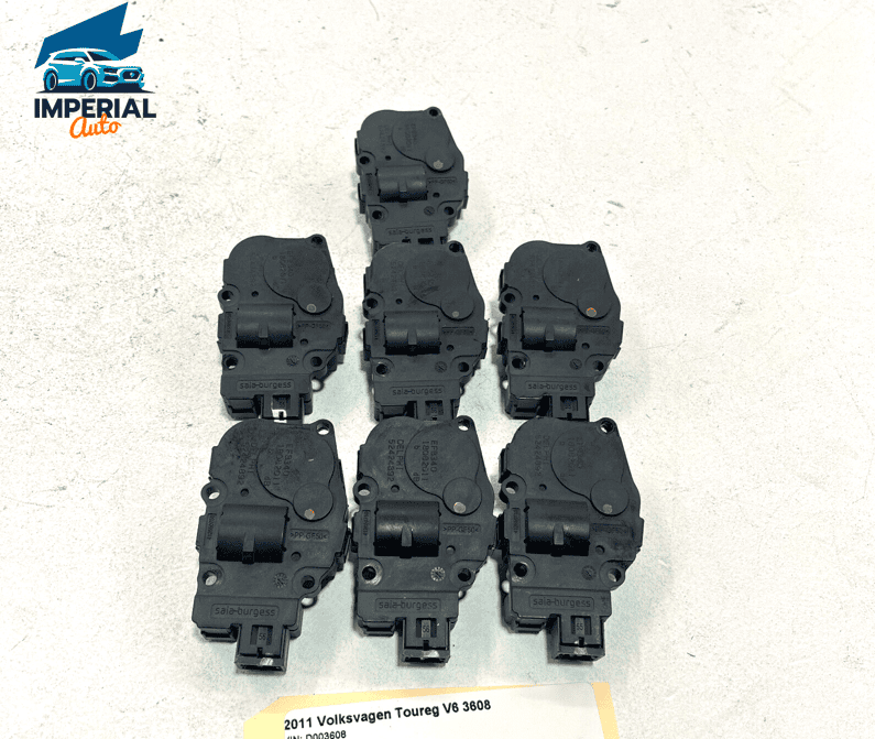 2011 - 2017 VOLKSWAGEN TOUAREG HVAC ADJUST MOTOR Actuator OEM SET 7 PCS