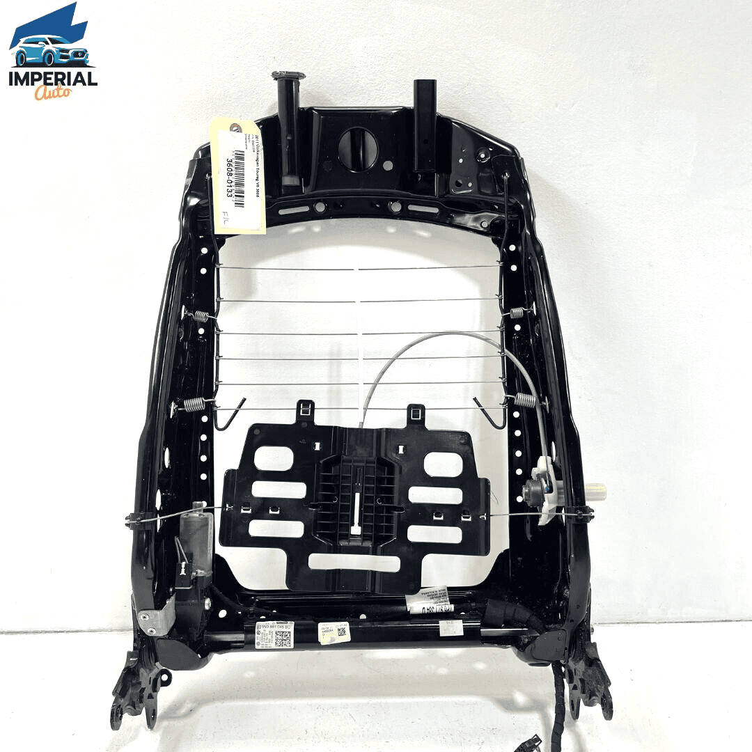 2011-17 Volkswagen Touareg Front Left Driver Seat Upper Back Frame W/ Motor