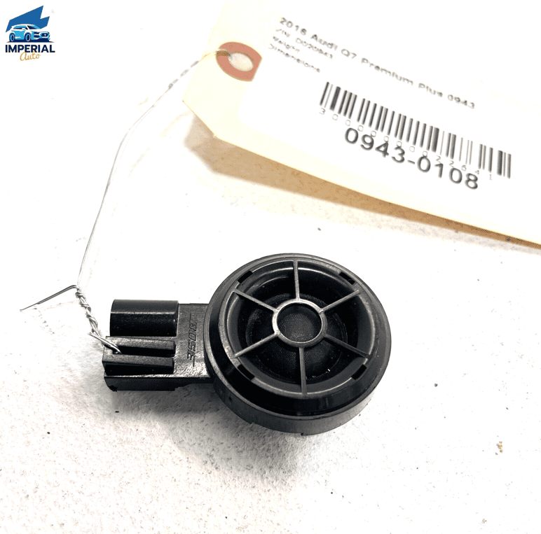 2017-2023 AUDI Q7 LEFT DRIVER SIDE B PILLAR TWEETER AUDIO SPEAKER OEM