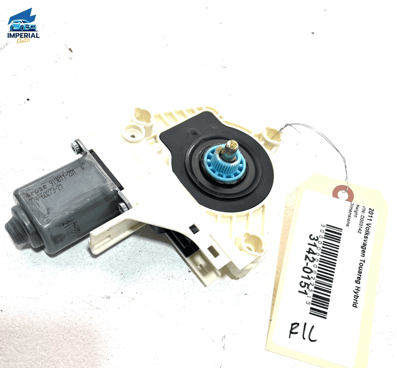 Volkswagen Touareg 2011-2017 Rear Left Driver Side Power Window Motor OEM 1