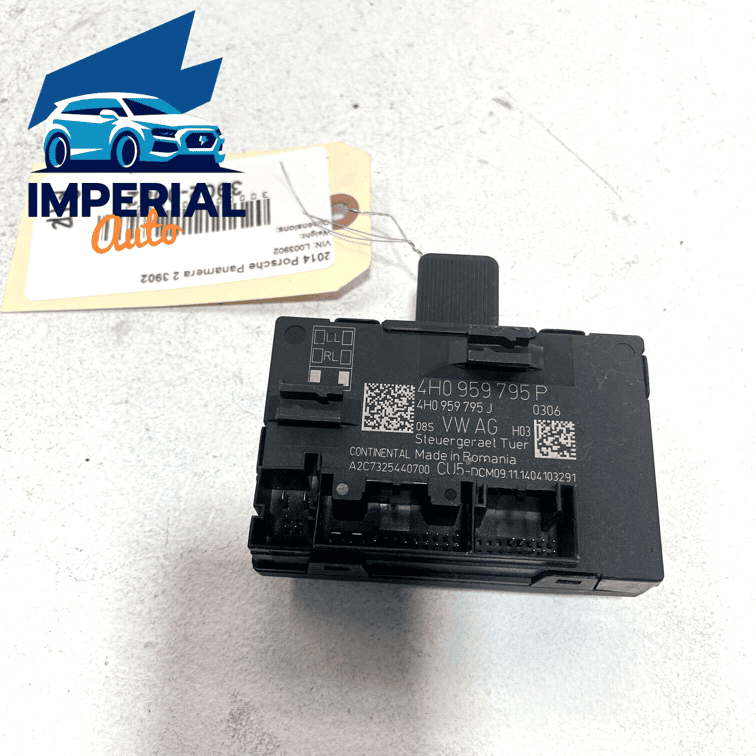 2013-2016 PORSCHE PANAMERA REAR RIGHT PASSENGER DOOR COMPUTER CONTROL MODUL