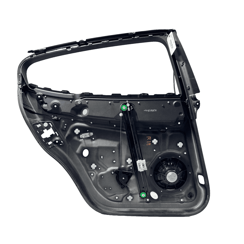 2010-2016 PORSCHE PANAMERA REAR PASSENGER DOOR WINDOW REGULATOR & CARRIER P