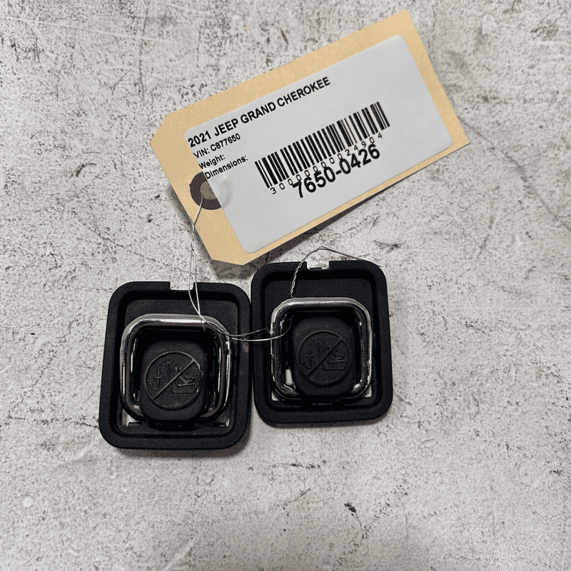 11-21 JEEP GRAND CHEROKEE REAR SECOND ROW CHILD SEAT HOK ANCHOR BRACKET OEM