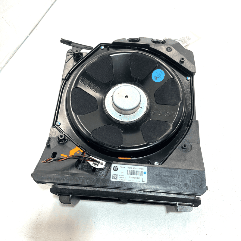 FRONT LEFT DRIVER UNDER SEAT FLOOR SPEAKER SUBWOOFER OEM 2014-2020 BMW 4 SE