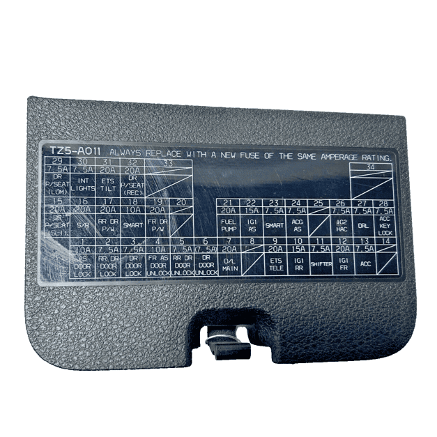 2016-2020 ACURA MDX FRONT LEFT DRIVER SIDE DASH FUSE BOX COVER PANEL TRIM O