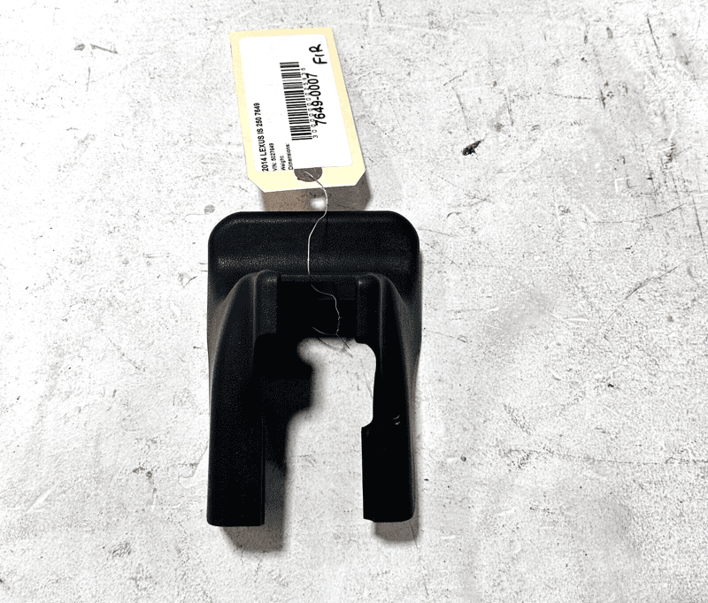 Front Passenger Seat Track Rail End Cover Black Lexus IS 250 2014 2015 OEM 