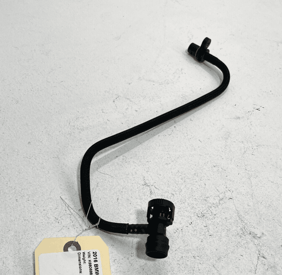 2017-2018-2019-2020 BMW 430I GAS FUEL BREATHER LINE TUBE PIPE BLACK OEM