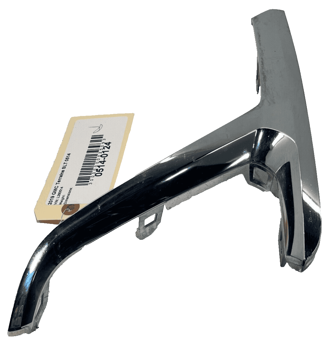 2018-21 GMC Terrain Front Bumper Passenger Side Fog Light Lower Molding Tri