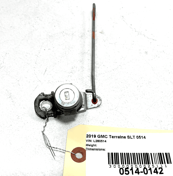 2018 - 2022 GMC TERRAIN FRONT LEFT DRIVER SIDE DOOR LOCK CYLINDER  OEM