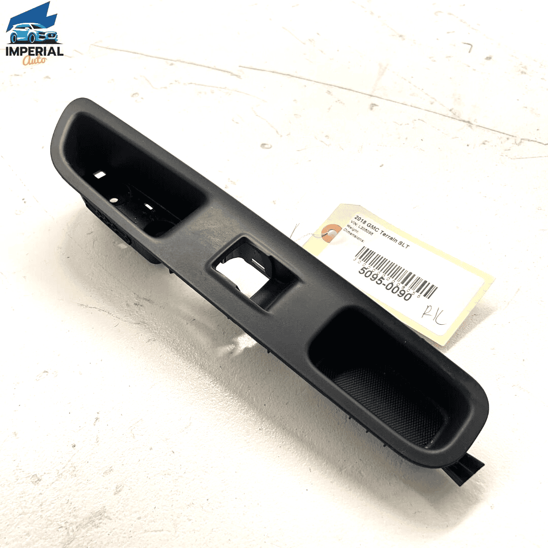 2018-2023 GMC Terrain Rear Left Driver Door Armrest Switch Mount Panel Plat