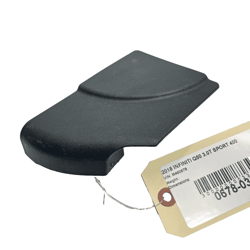 2014-2020 INFINITI Q50 FRONT PASSENGER SIDE SEAT LOWER TRIM COVER PANEL OEM