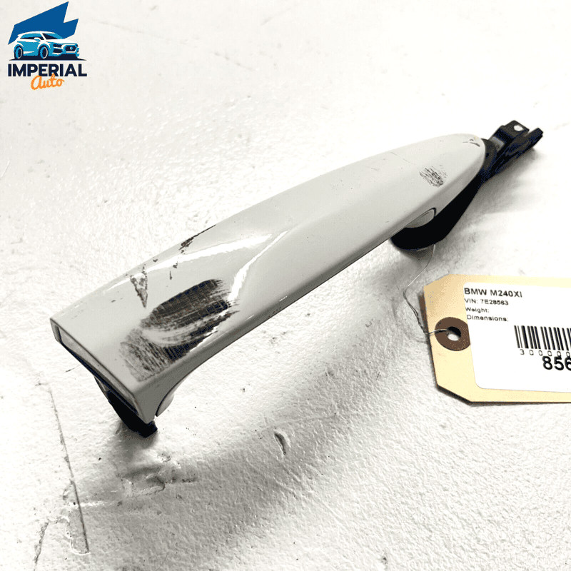BMW M240xi F23 F30 2017 - 2021 FRONT PASSENGER DOOR EXTERIOR HANDLE OEM WHI