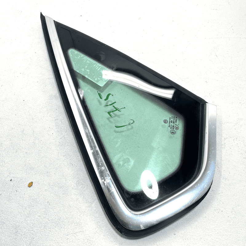 2012-2015 Volkswagen Passat Passenger Right Quarter Glass Chrome OEM