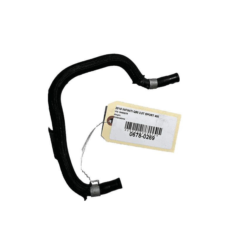 ENGINE RADIATOR COOLANT RESERVOIR HOSE TUBE PIPE 2016-2020 INFINITI Q50 3.0