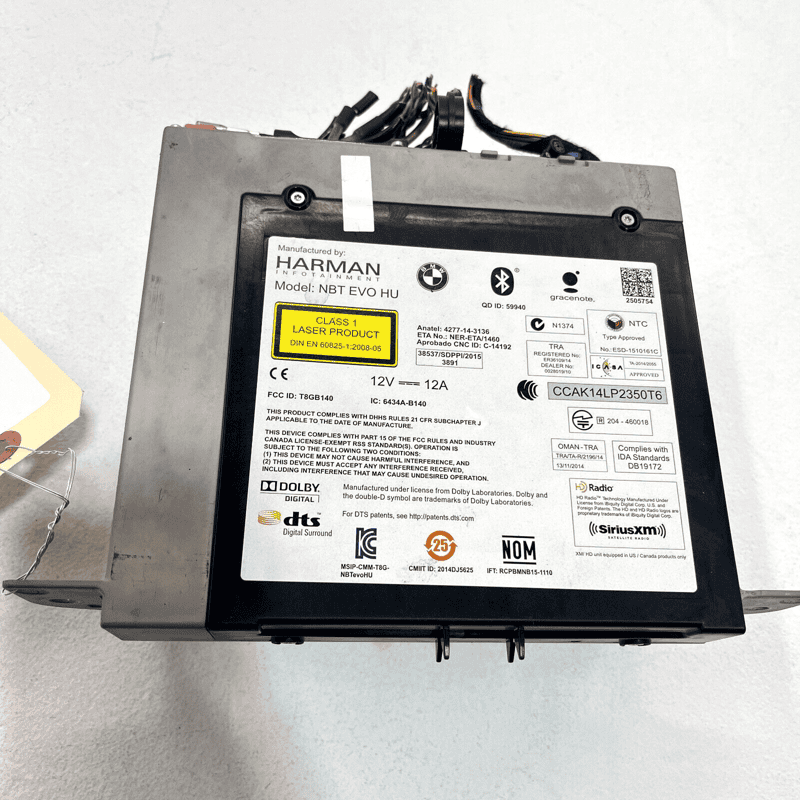 2014-2019 BMW HARMAN AUTOMOTIVE CD PLAYER NAVIGATION MEDIA RECEIVER OEM