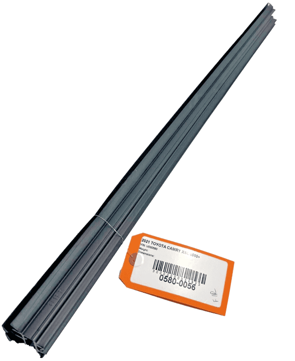 2020-2023 TOYOTA CAMRY FRONT PASSENGER DOOR WINDOW INNER WEATHERSTRIP SEAL 