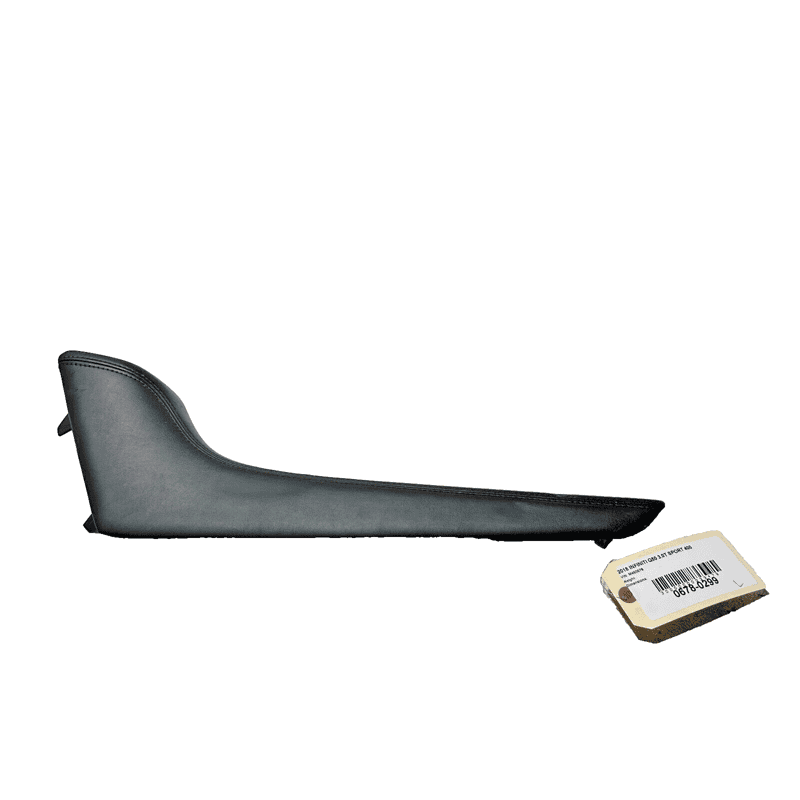 2018-2020 INFINITI Q50 RED SPORT CENTER CONSOLE DRIVER SIDE TRIM COVER PANE