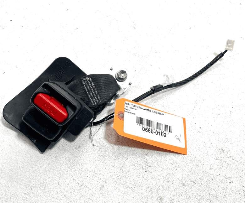 2019-20-2023 TOYOTA CAMRY SEAT BELT SEATBELT SAFETY BUCKLE REAR RIGHT SIDE 