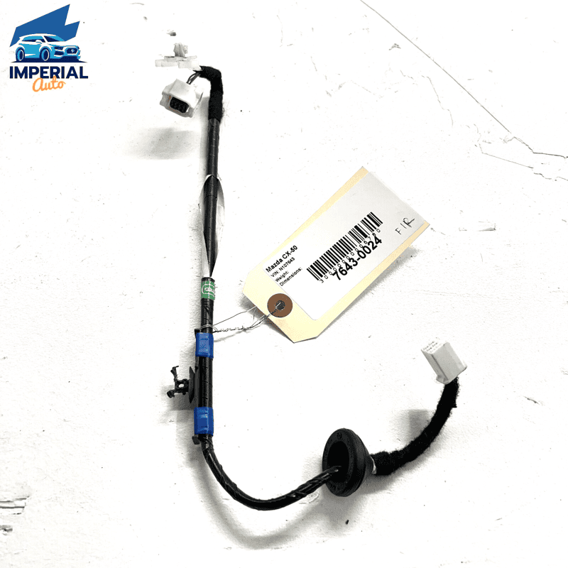 2023 MAZDA CX-50 FRONT PASSENGER DOOR SHORT CORD NO 2 WIRE WIRING HARNESS O