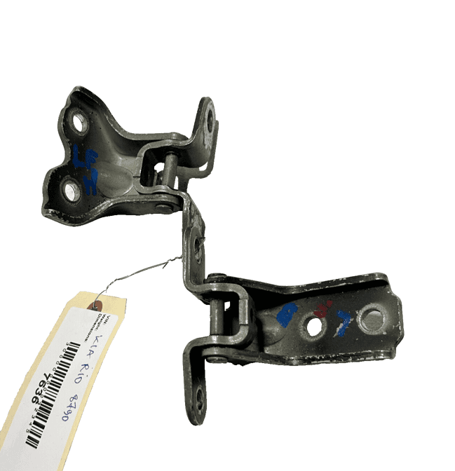 KIA RIO 2012-2023 FRONT LEFT DRIVER SIDE DOOR HINGE UPPER & LOWER OEM =SET 