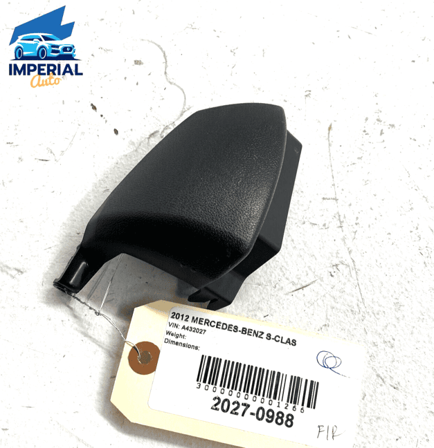 MERCEDES W221 S550 FRONT RH PASSENGER SEAT CORNER PANEL COVER TRIM OEM 2007