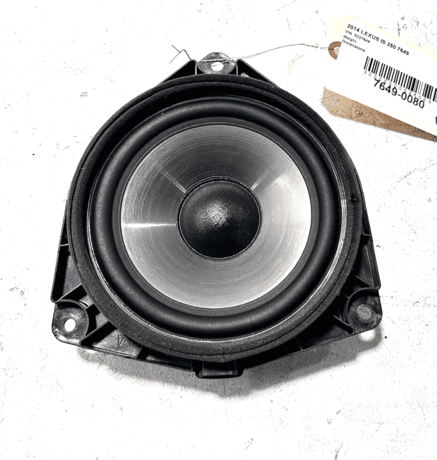 2014-2015 LEXUS IS250 REAR LEFT DRIVER SIDE DOOR AUDIO SPEAKER OEM