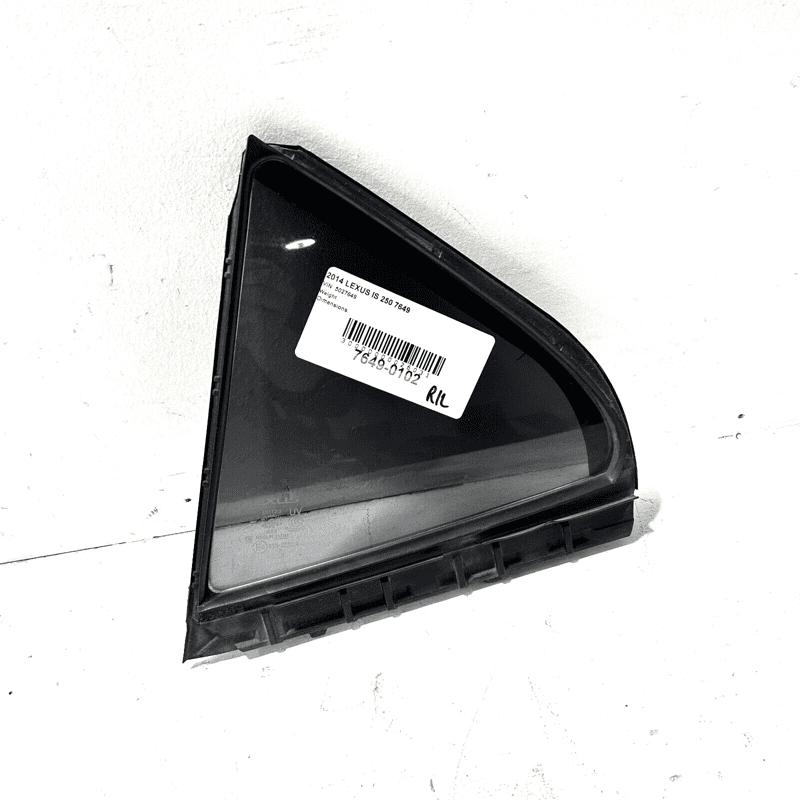 Rear Left Driver Side Door Window Quarter Glass Lexus IS250 2014-2015 OEM