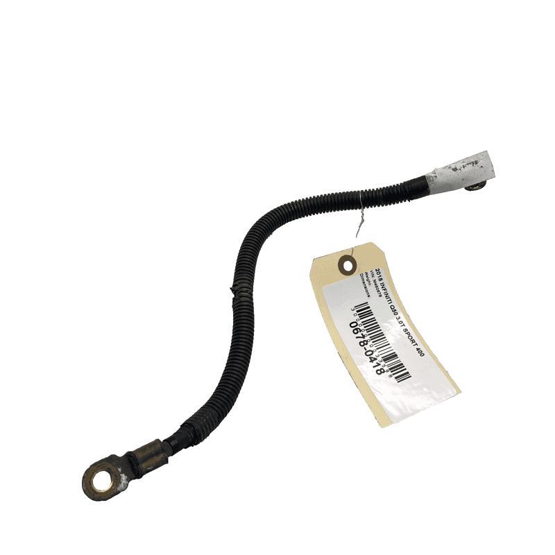 2016 - 2020 INFINITI Q50 3.0L BATTERY NEGATIVE GROUND CABLE WIRE OEM