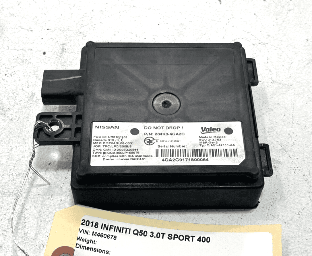 2018-2019-2020 Infiniti Q50 Rear LEFT / RIGHT Blind Spot Radar Sensor OEM 1