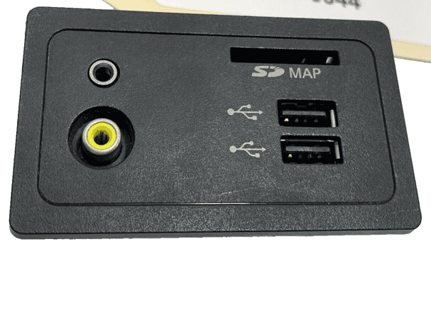 2016 - 2020 INFINITI Q50 USB AUX AUXILIARY JACK MAP SD CARD PORT INSERT OEM