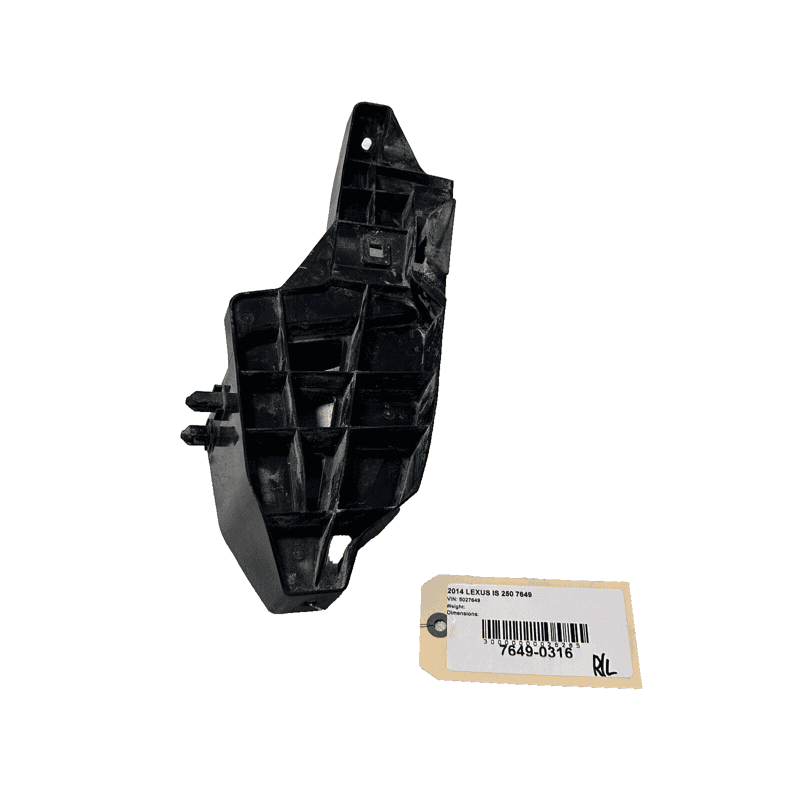 2014-2015 LEXUS IS250 REAR LEFT DRIVER BUMPER COVER SUPPORT RAIL OEM