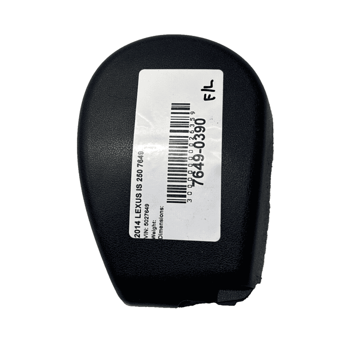 14-20 LEXUS IS250 IS350 FRONT LEFT DRIVER SIDE SEAT CUSHION COVER PANEL TRI