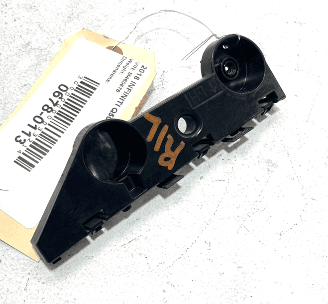 2014-2020 INFINITI Q50 MOUNT SUPPORT BRACKET  UPPER REAR BUMPER LEFT SIDE O