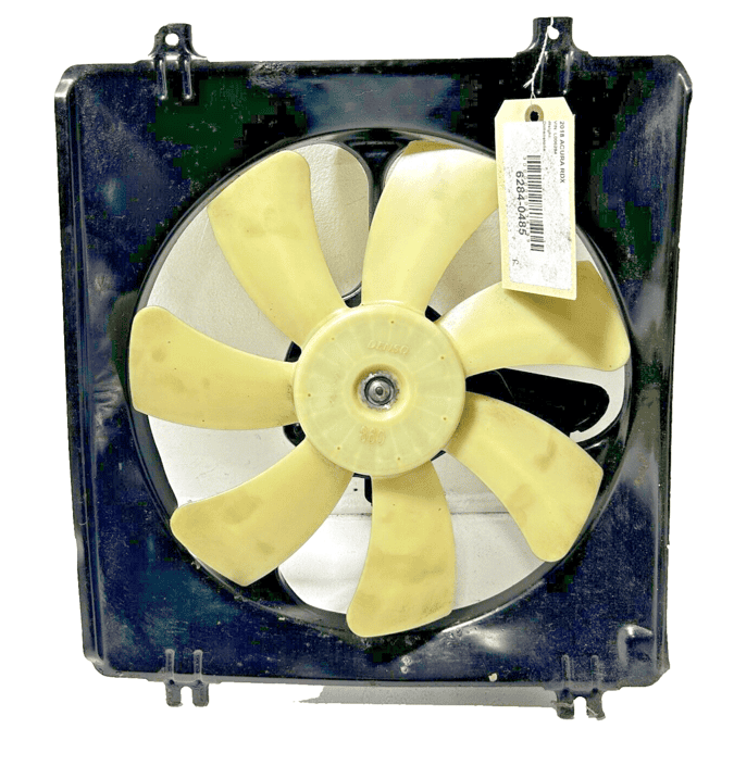 2013-2018 ACURA RDX 3.5L RADIATOR PASSENGER SIDE COOLING FAN MOTOR ASSEMBLY