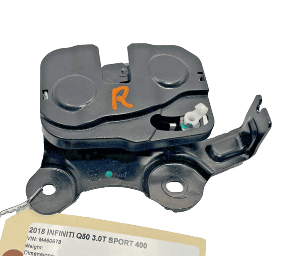 2014-2020 Infiniti Q50 Red Sport Rear Right Passenger Side Seat Lock Latch 