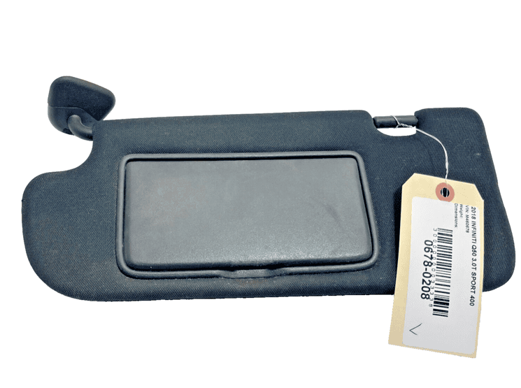 2017 - 2020 Infiniti Q50 Red Sport Left Driver Side Sunvisor Sun Visor OEM