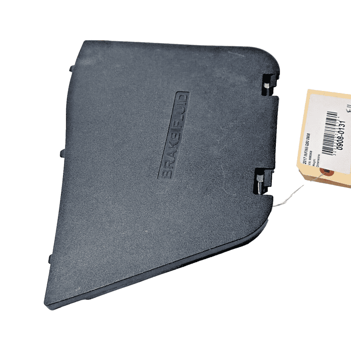 2014-2020 INFINITI Q50 FRONT DRIVER SIDE COWL BRAKE FLUID ACCESS COVER LID 