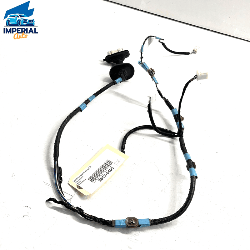 TOYOTA CAMRY 2019 - 2021 REAR RIGHT PASSENGER SIDE DOOR WIRE WIRING HARNESS