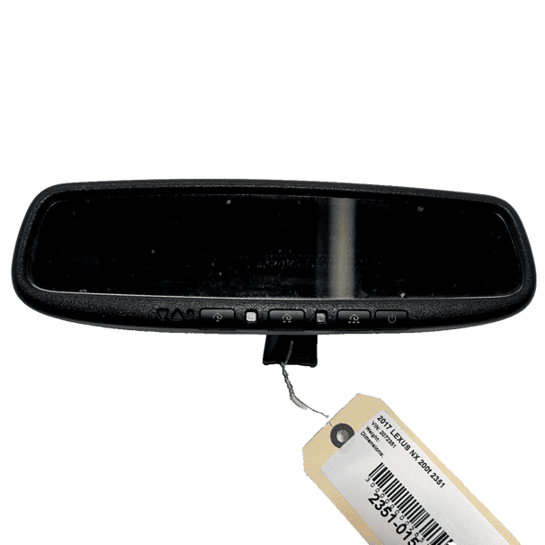 2015-2017 LEXUS NX200T REAR VIEW INTERIOR MIRROR AUTOMATIC DIMMING OEM