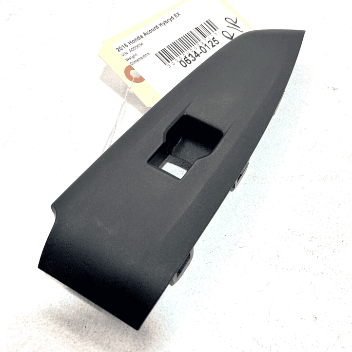 2018-2020 HONDA ACCORD REAR RIGHT PASSENGER SIDE DOOR SWITCH PANEL COVER OE